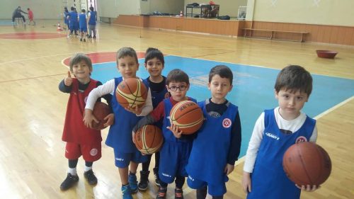 Basketbol spor okulu çalışması